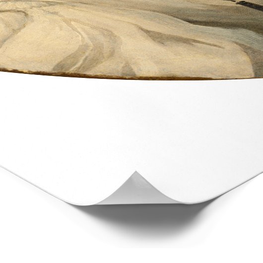 Delacroix - Portret Poster (Hoek)