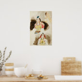 Delacroix - reisalbum in Marokko Poster (Keuken)