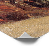 Delacroix - Sketch Attila, gevolgd door zijn Barba Poster (Hoek)