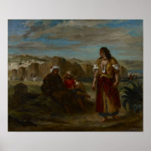 Delacroix - Tangier-Uitzicht