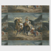 Delacroix The Combat of the Giaour and Hassan Cadeaupapier (Vlak)