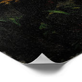 Delacroix - Tiger Hunt 1854 Poster (Hoek)