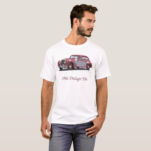  Delage-auto T-shirt (Voorkant volledig)