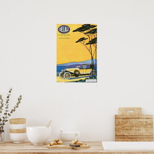 Delage ~  automatische advertentie poster (Keuken)