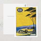 Delage Automobiles Briefkaart (Voorkant / Achterkant)