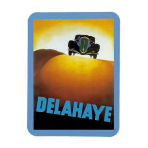 Delahay Automobile Ad Magneet