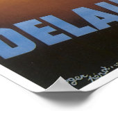 Delahaye  automatisch Poster (Hoek)