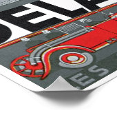 Delahaye Automobile and  Art Poster (Hoek)