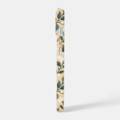 Delaicate jasmijn bloempatroon iPhone 15 case (Linkerkant)