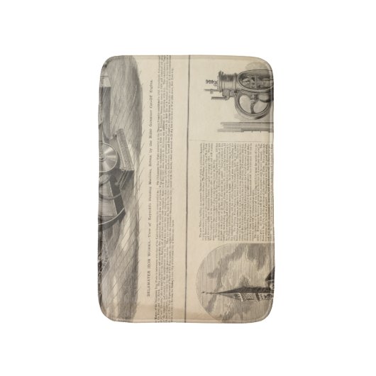 Delamater Iron Works Badmat (Voorkant Verticaal)