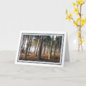 Delamere Bos Groeten Kaart (Gele Bloem)