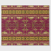 Delancey Elegant Romantic Baroque Cadeaupapier (Vlak)