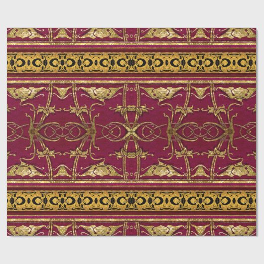 Delancey Elegant Romantic Baroque Cadeaupapier (Vlak)