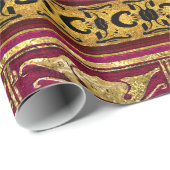 Delancey Elegant Romantic Baroque Cadeaupapier (Rol Hoek)