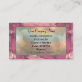 Delancey Petal Elegant Professional Visitekaartje (Achterkant)