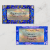 Delancey Rushing Elegant Professional Visitekaartje (Voorkant / Achterkant)