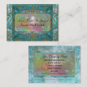 Delancey van het Zee 3.5 Elegant Professional Visitekaartje (Voorkant / Achterkant)