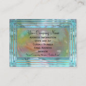 Delancey van het Zee 3.5 Elegant Professional Visitekaartje (Achterkant)
