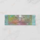 Delancey van het Zee Elegant Professional Skinny Mini Visitekaartje (Achterkant)