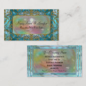 Delancey van het Zee Elegant Professional Visitekaartje (Voorkant / Achterkant)