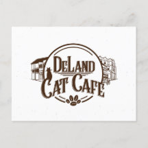 DeLand Cat Cafe Briefkaart