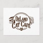 DeLand Cat Cafe Briefkaart (Voorkant)