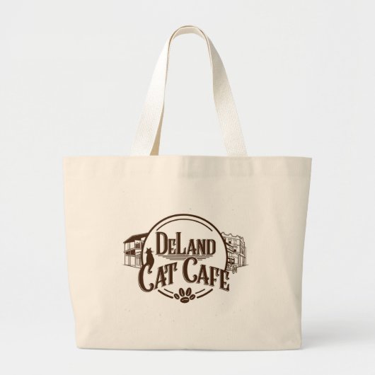 DeLand Cat Cafe Market Canvas tas (Voorkant)