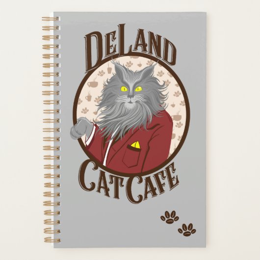 DeLand Cat Café Planner (Voorkant)