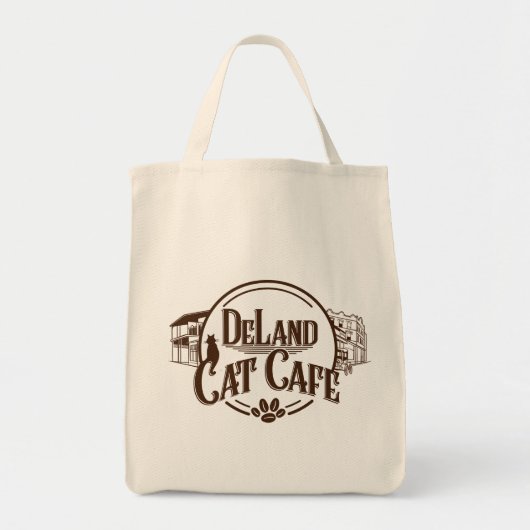 DeLand Cat Cafe's Market Canvas tas (Voorkant)