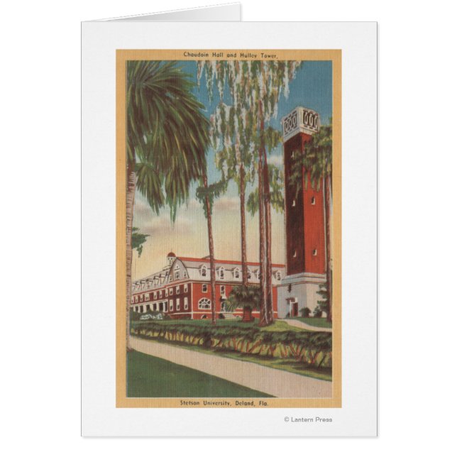 Deland, Florida - Uitzicht van de Universiteit van (Voorkant)