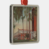 Deland, Florida - Uitzicht van de Universiteit van Metalen Ornament (Rechts)