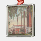 Deland, Florida - Uitzicht van de Universiteit van Metalen Ornament (Links)