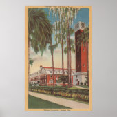Deland, Florida - Uitzicht van de Universiteit van Poster (Voorkant)