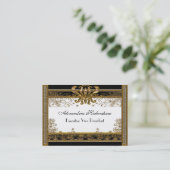 Delaneigh Elegant Professional Visitekaartje (Staand voorkant)