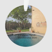 Delaney Ranch 2025 Acryl Ornament (voorkant)