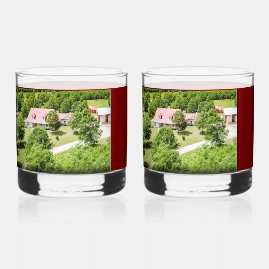 Delaney Ranch Drink bril Whisky Glas (Achterkant)