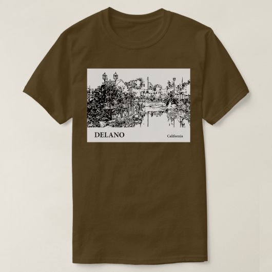 Delano California TShirt 2 (Design voorkant)