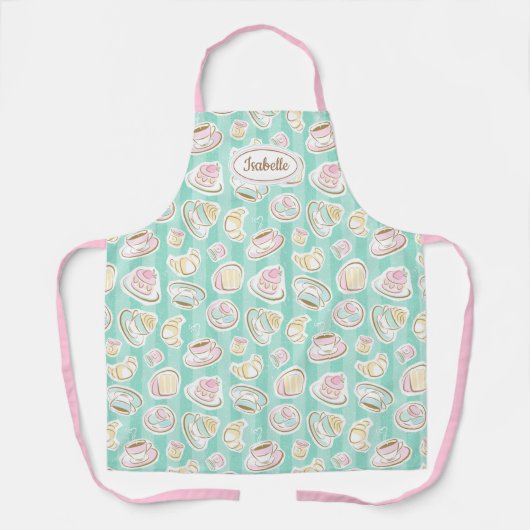 Delantal Café Paris Schort (Voorkant)