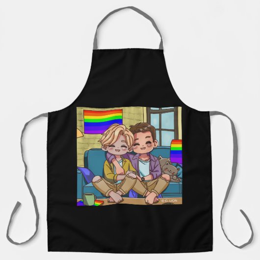 Delantal Lgbt Schort (Voorkant)