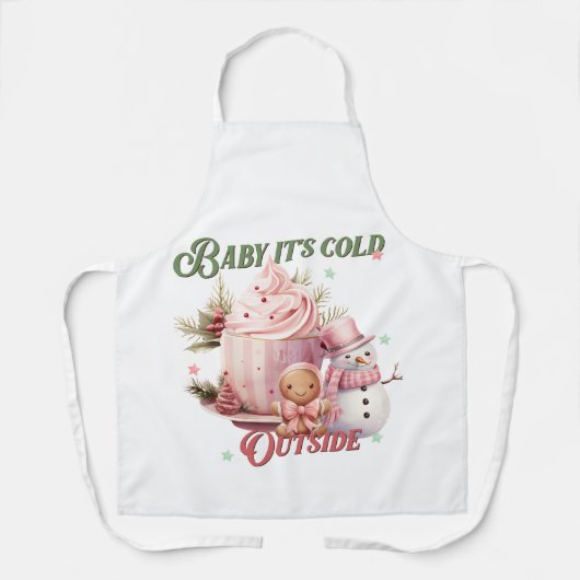 Delantal Navideño Schort (Voorkant)