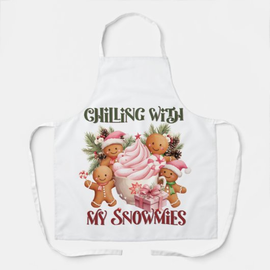 Delantal Navideño Schort (Voorkant)