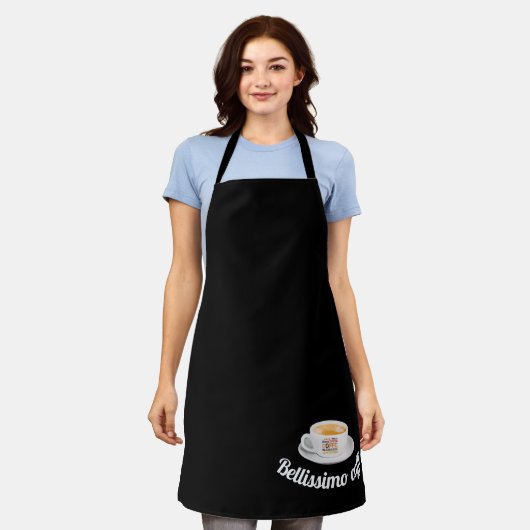 Delantal, pinny, grembiule MOD.BELLISSIMO Schort (Gedragen)