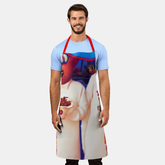 Delantales para locos #22 schort (Gedragen)