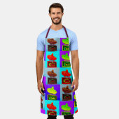 Delantales para locos #9 "Sombrero Taco" Schort (Gedragen)