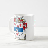 Delany Family Crest Koffiemok (Voorkant links)