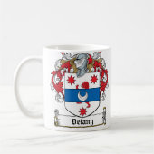 Delany Family Crest Koffiemok (Links)
