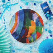 Delaunay - Circulaire vormen, zon, maan, Papieren Bordje (Feest)