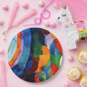 Delaunay - Circulaire vormen, zon, maan, Papieren Bordje (Feest)