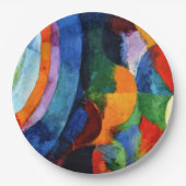 Delaunay - Circulaire vormen, zon, maan, Papieren Bordje (Voorkant)