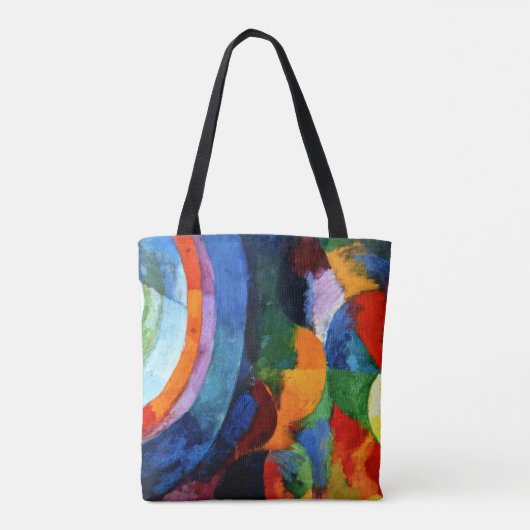 Delaunay - Circulaire vormen, zon, maan, Tote Bag (Achterkant)